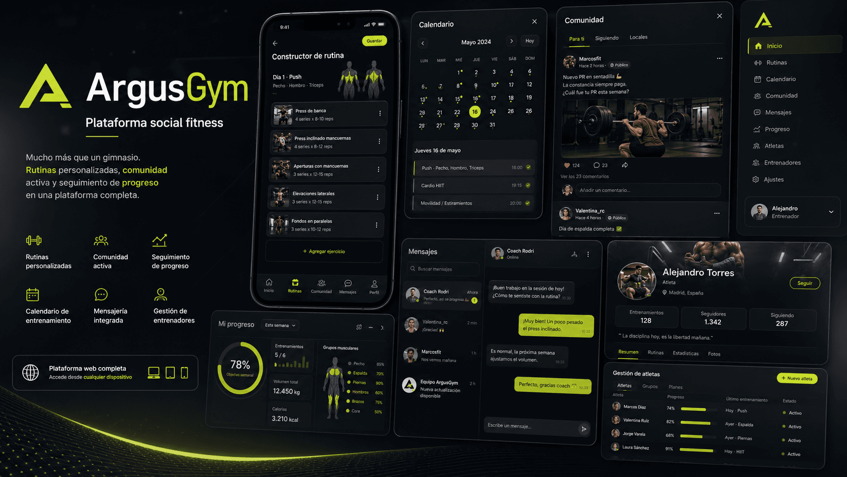 Imagen conceptual de ARGUSGYM